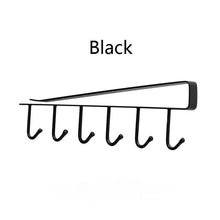 Load image into Gallery viewer, Home seamless kitchen storage rack nail-free hanging wrought iron wardrobe hook kitchen organizer