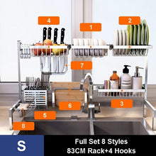 Load image into Gallery viewer, Stainless Steel Kitchen Dish Rack Plate