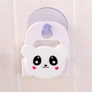 Cartoon Dish Cloth Sponge Holder With Suction Cup