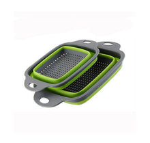 Load image into Gallery viewer, Foldable Strainer Basket Collapsible Colander Sets